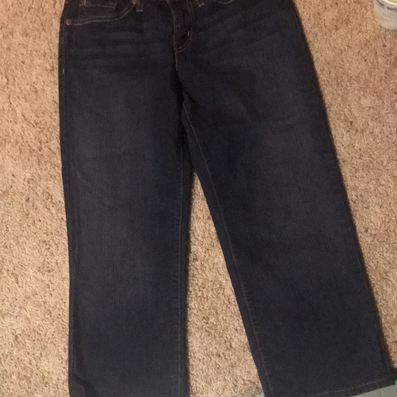 Womens Denim Cropped Jeans/4 - Picture 6 of 6